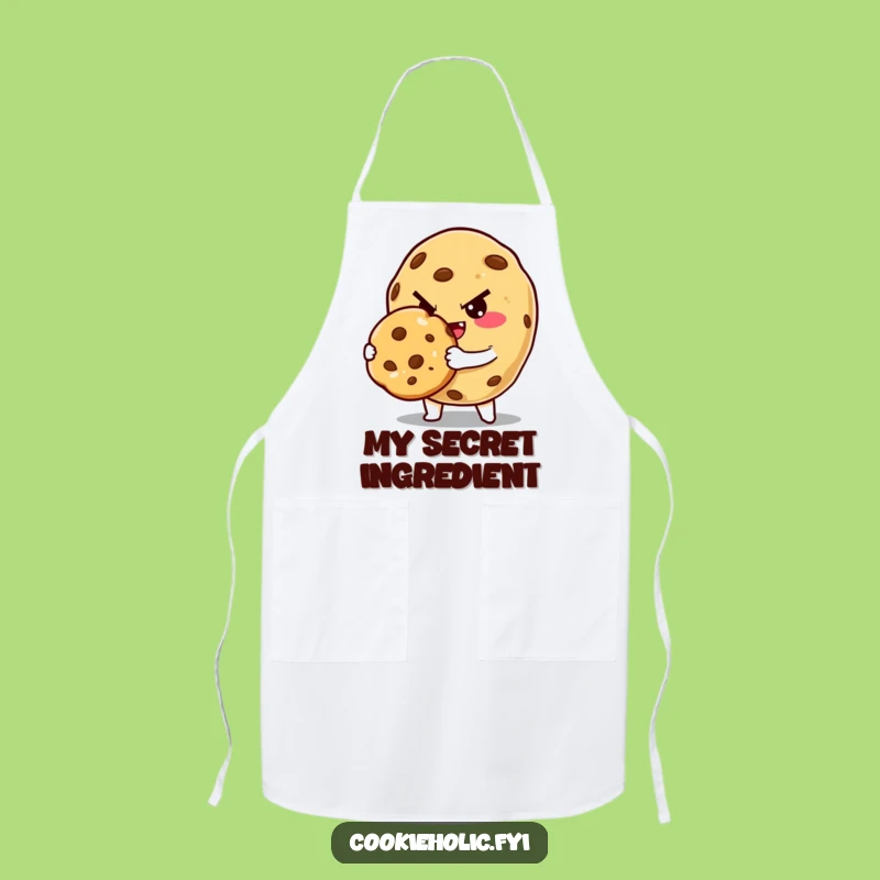 Funny Cookie Baker Apron: Hilarious Kitchen Wear for Sweet Creations