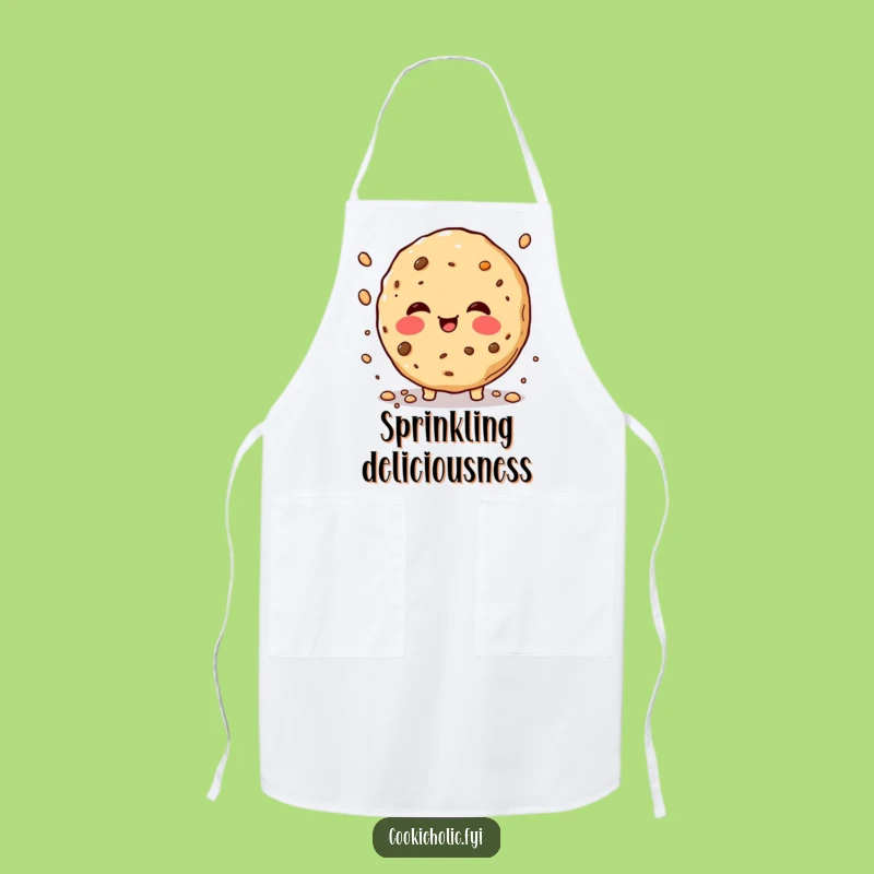 Funny Rosy Cheeks Cookie Apron - Bake with Joyful Crumb-Sprinkling Style