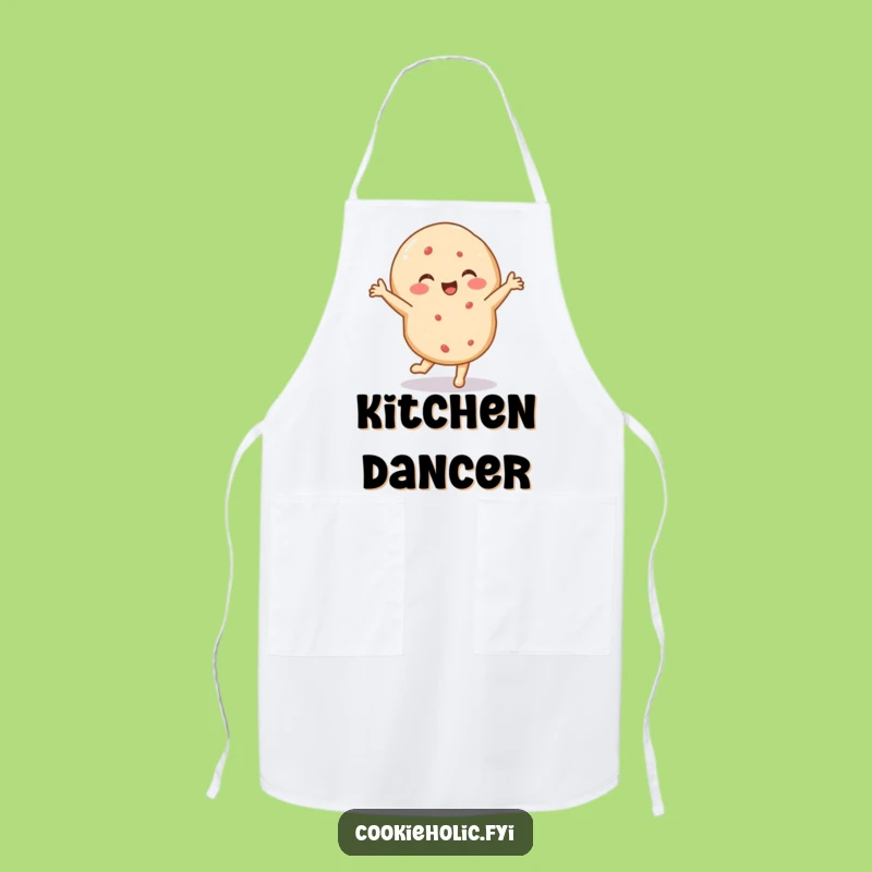 Funny Sugar Cookie Dance Apron - Bake with Energetic Fun, Great Gift