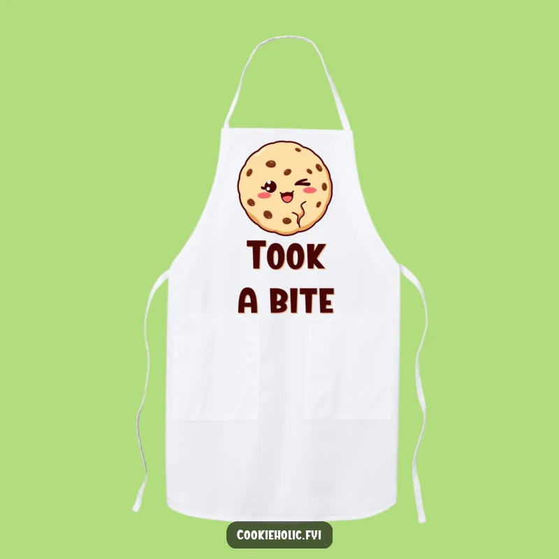 Funny Winking Cookie Apron: Cook with Charm, A Hilarious Funny Gift!
