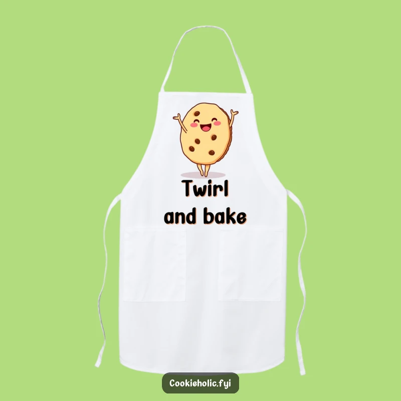 Funny Cookie Ballet Apron - Chef's Gift for Graceful Bakers