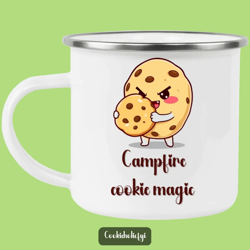 Funny Cookie Campfire Mug: Hilarious Treat for Outdoor Bakers