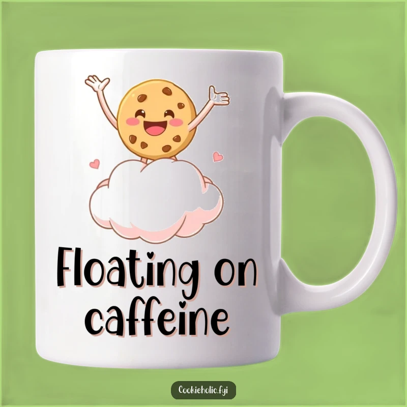 Funny Marshmallow Cloud Cookie Mug: Embrace Joyful Moments With This Hilarious Treat, Perfect Gift