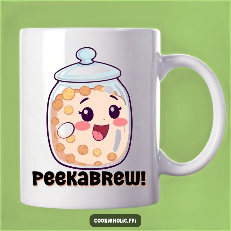 Funny Cookie Jar Surprise Mug: Hilarious Peek-a-Boo Gift for Treat Lovers