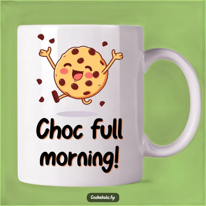 Funny Leap Cookie Mug: A Chocolate Chip Lover's Perfect Funny Gift!