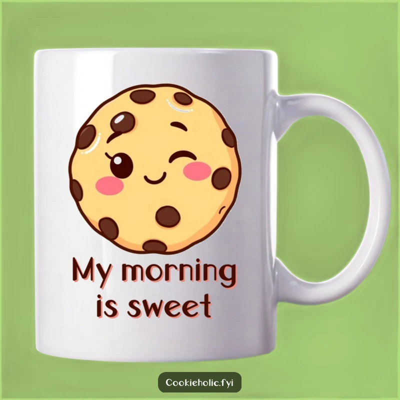 Funny Winking Chocolate Chip Cookie Mug - The Perfect Hilarious Gift for Cookie Lovers