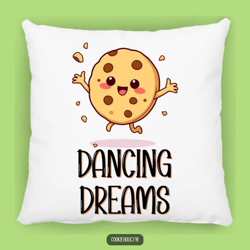 Funny Cookie Dance Pillow: Cuddle Up with This Hilarious Cookie Lover's Funny Gift!