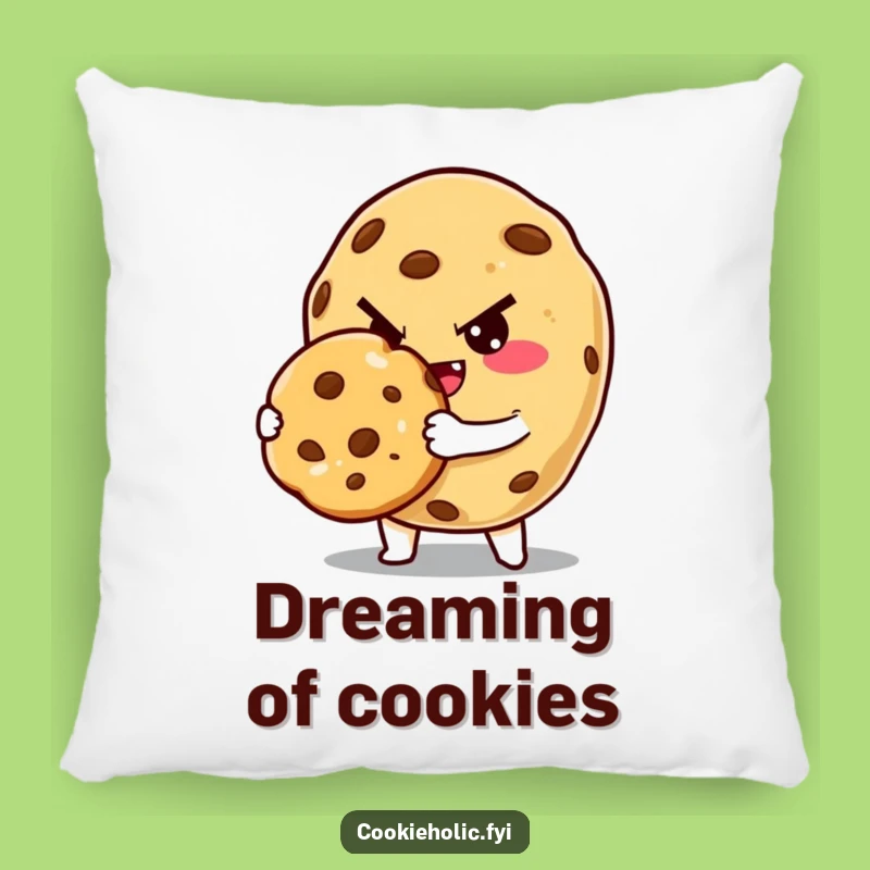 Funny Cookie Hug Pillow: Hilarious Comfort with a Sweet Wink