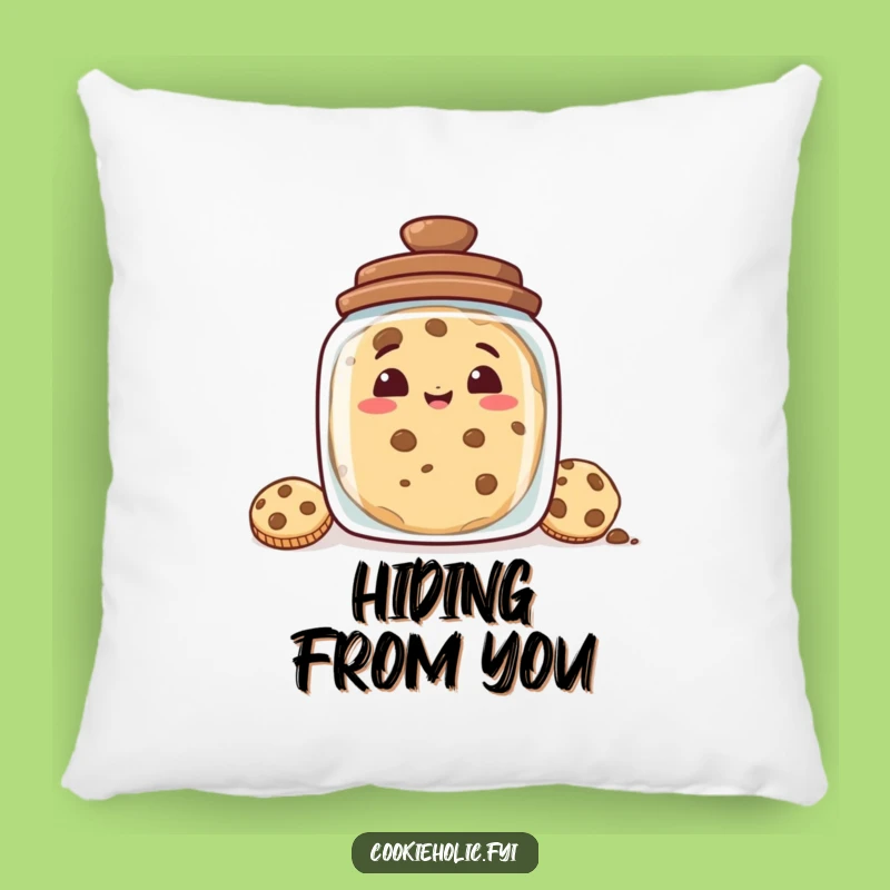 Funny Mischievous Cookie Pillow - Cozy and Hilarious Home Decor