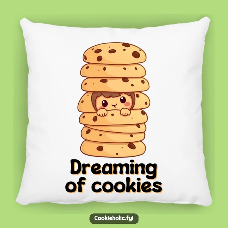 Funny Peek-a-Boo Cookie Pillow: Cozy Comfort and Playful Surprise!