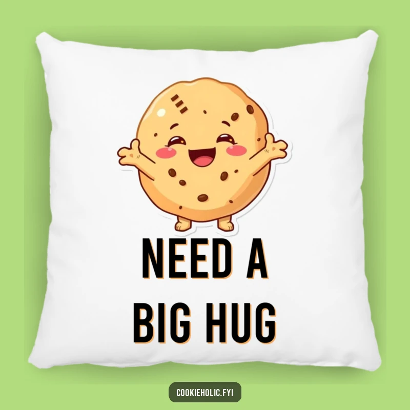 Funny Hugging Cookie Pillow - Snuggle Up with Sweetness