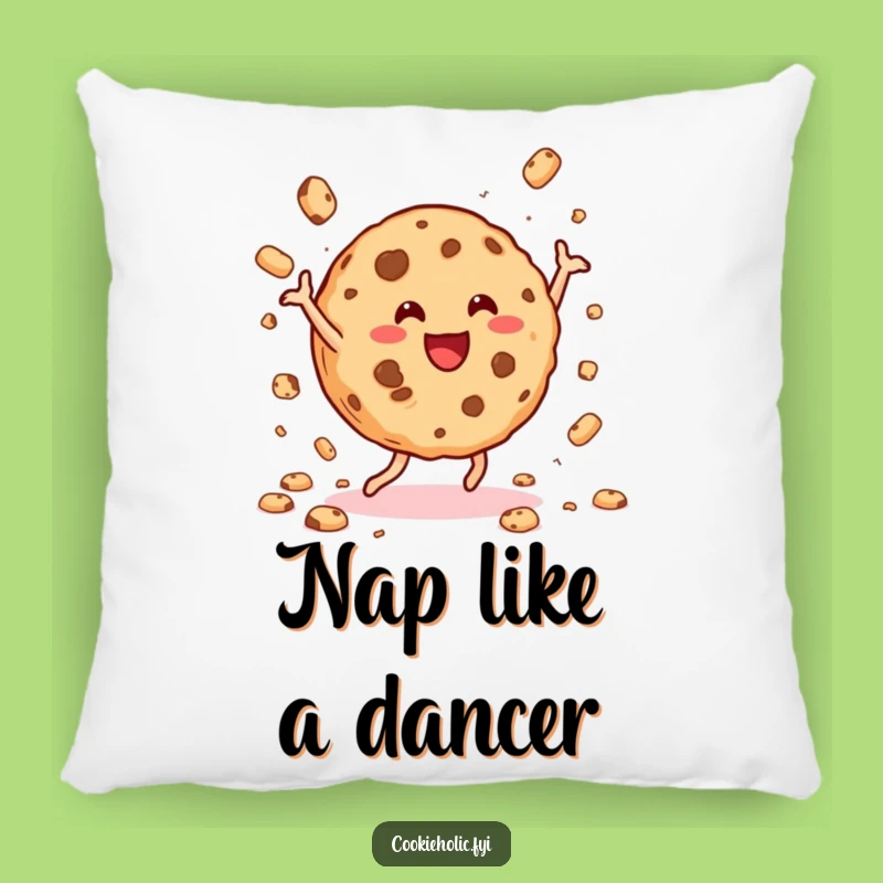 Soft Funny Cookie Dance Pillow: Cozy Comfort with Joyful Crumbs, Ideal Gift