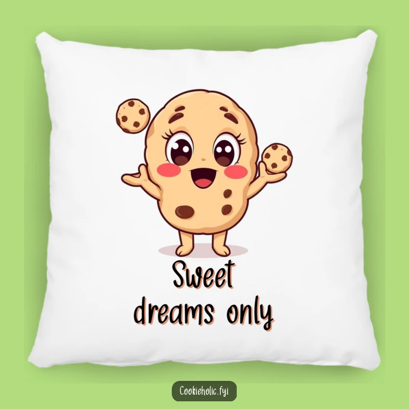 Funny Cookie Juggler Pillow: Cuddle Up With This Hilarious Comfort, Perfect Gift