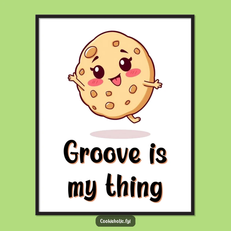 Funny Silly Spin Cookie Digital Art - Instant Fun for Your Walls