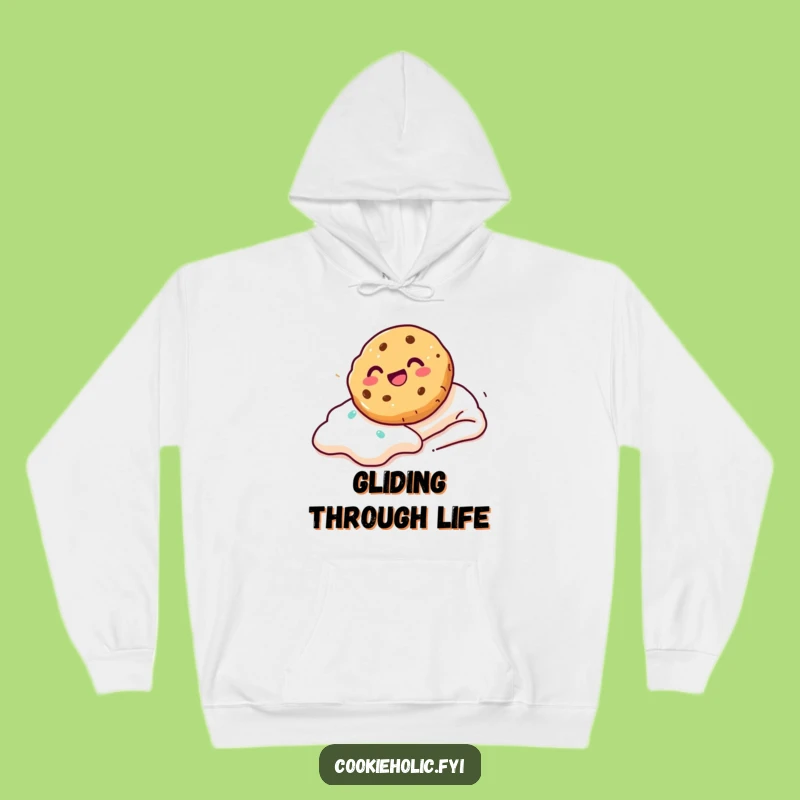 Funny Cookie Frosting Slide Hoodie: Cozy Comfort for Sweet Thrills