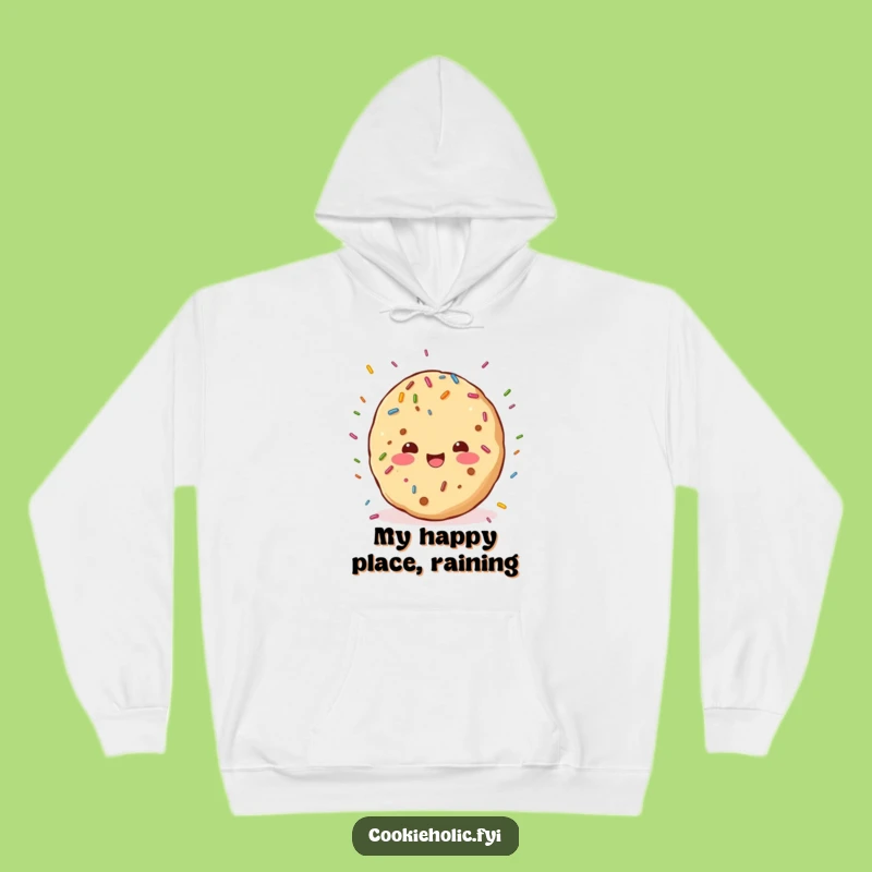 Funny Kawaii Cookie Sprinkle Hoodie: Cozy Character Comfort, Perfect Funny Gift