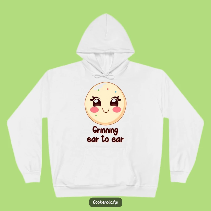 Funny Kawaii Grin Hoodie: Cozy Up with Sweet, Happy Smiles