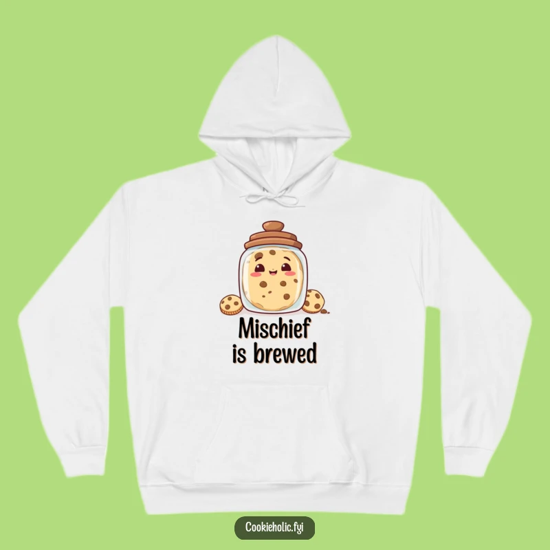 Funny Mischievous Cookie Hoodie - Cozy and Hilarious Winter Wear