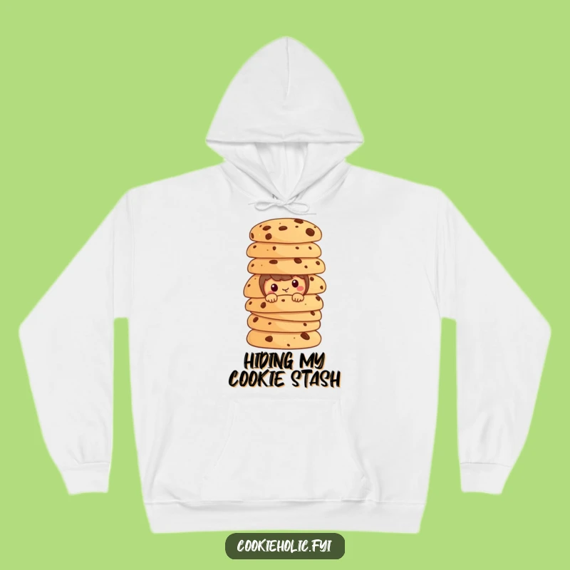 Cozy Funny Peek-a-Boo Cookie Hoodie: Warmth and Whimsical Charm!