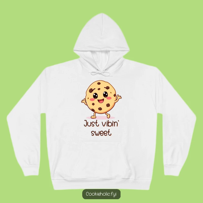 Funny Cookie Dance Hoodie - Cozy Chocolate Chip Character Sweatshirt, Ideal Gift