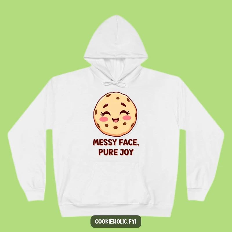 Funny Cookie Character Hoodie - Cozy Comfort and Giggles Gift