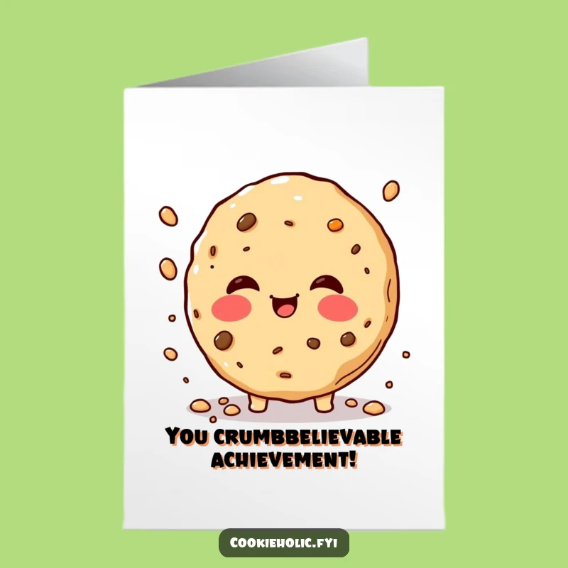 Free Printable Congrats Card: Cookie Sprinkling Joy, Fun Downloadable DIY Gift