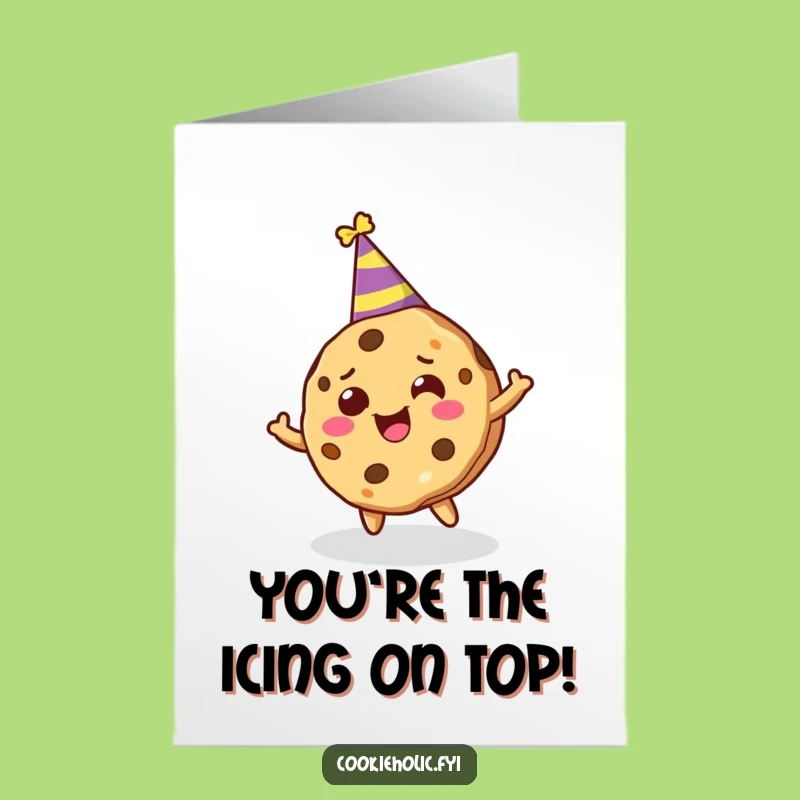 Free Printable Thank You Card: Spinning Cookie's Festive Gratitude