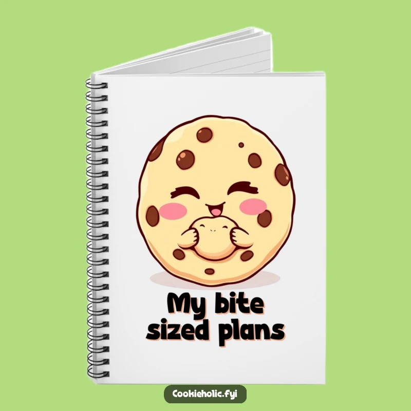 Funny Cookie Character Notebook - Jot Down Tempting Ideas