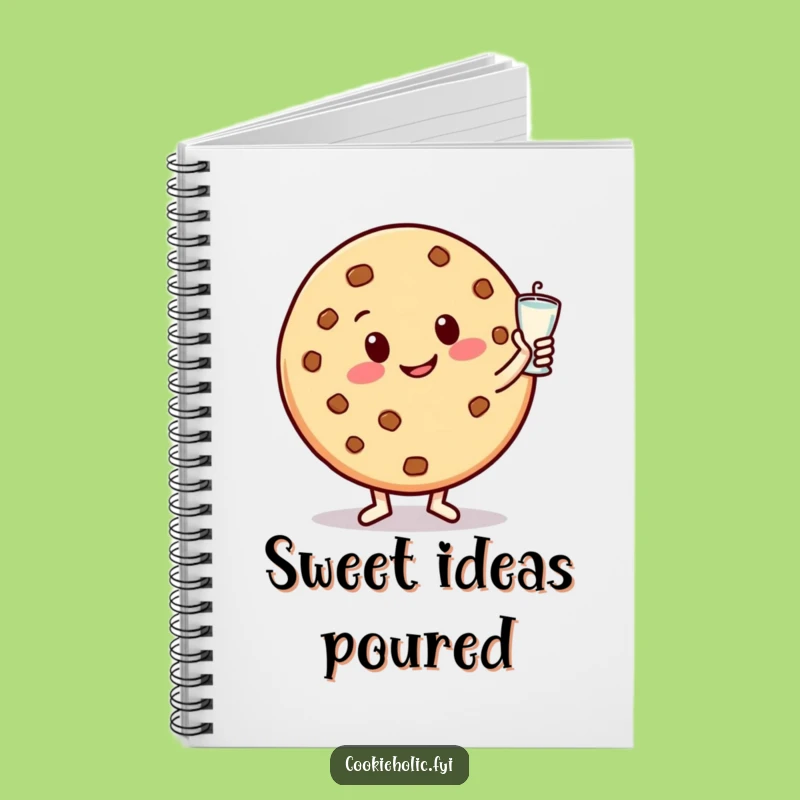 Funny Cookie Dancing Notebook: Happy Character Journal, Perfect Funny Gift