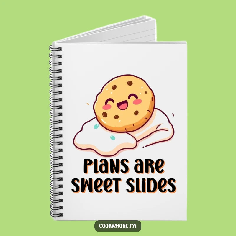 Funny Cookie Frosting Slide Notebook: Document Your Sweetest Adventures