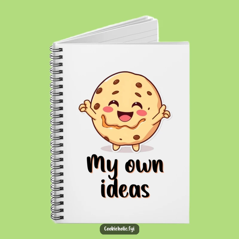 Funny Kawaii Cookie Self-Bite Notebook: Bold Ideas, Inspiring Journal Gift!
