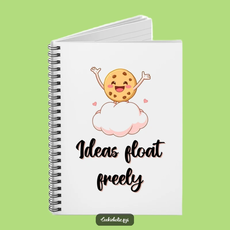 Funny Marshmallow Cloud Cookie Notebook: Jot Down Joyful Thoughts, Perfect Gift