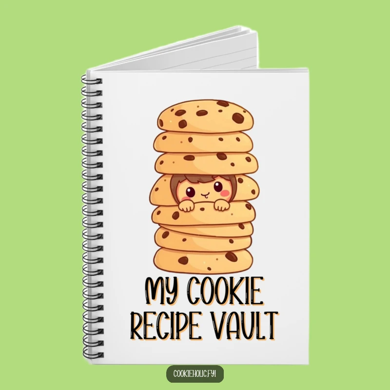 Funny Peek-a-Boo Cookie Notebook: Jot Down Your Sweetest Secrets!