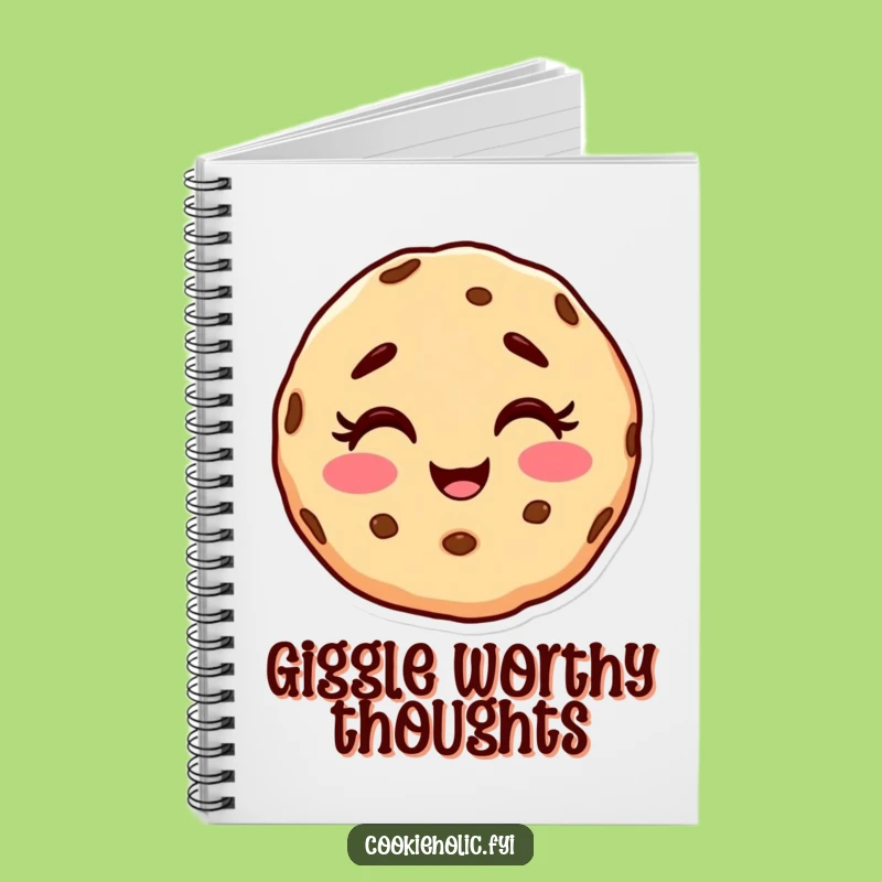 Funny Cookie Character Notebook - Jot Down Your Giggles and Messy Ideas