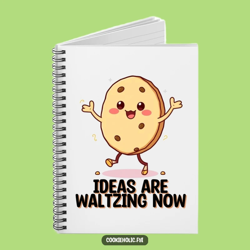 Funny Kawaii Cookie Jig Notebook: Silly Character Journal, Ideal Funny Gift