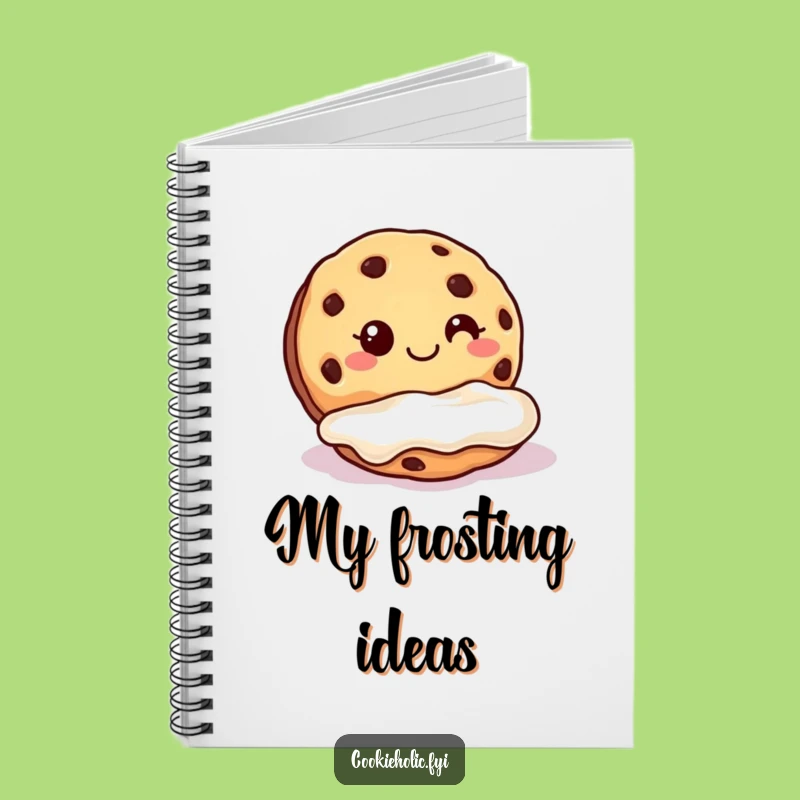 Funny Cookie Frosting Notebook: Jot Down Sweet Ideas, Perfect Gift