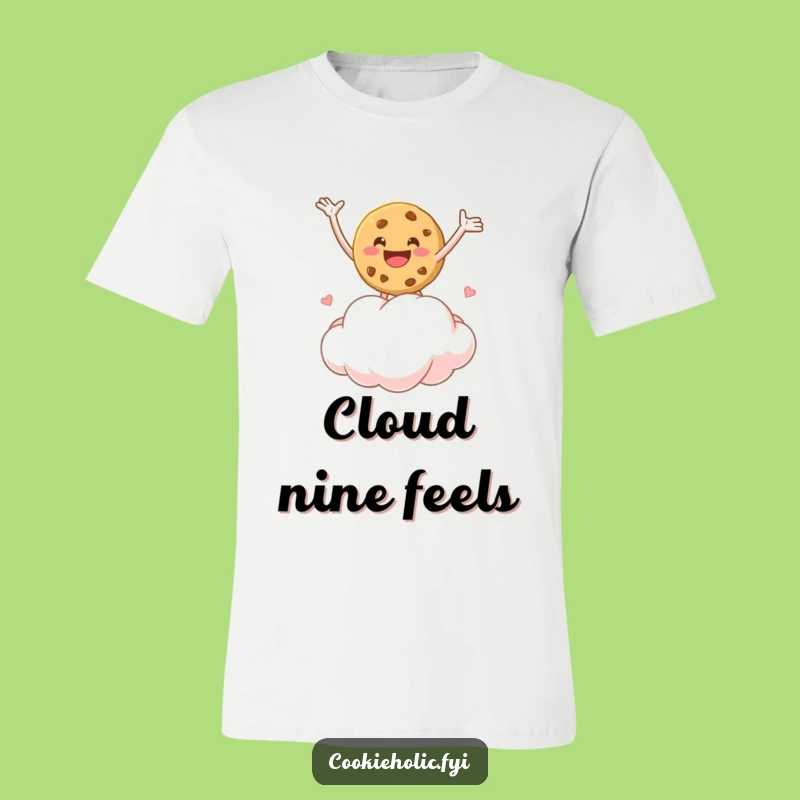 Funny Marshmallow Cloud Cookie T-Shirt: Wear Your Joy With This Hilarious Tee, Great Gift