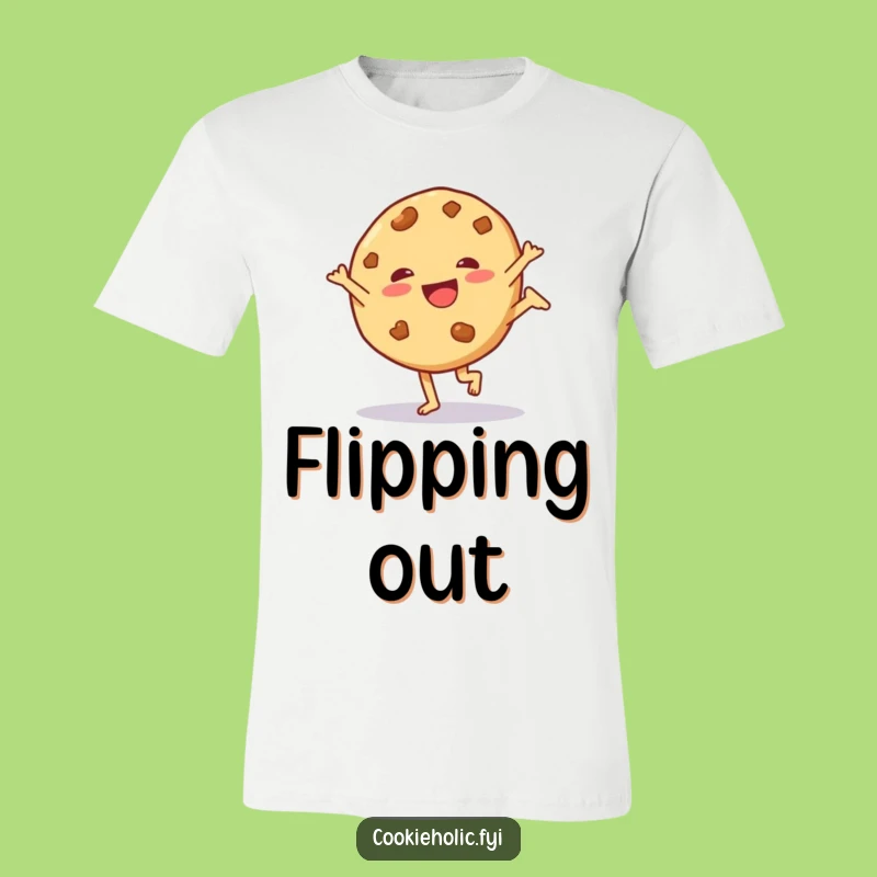 Funny Cartwheel Cookie T-Shirt: Playful Style, A Hilarious Funny Gift!