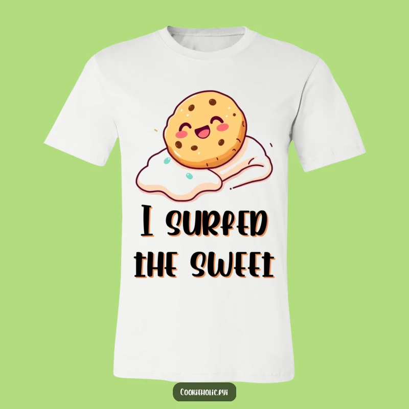 Funny Cookie Frosting Slide T-Shirt: Wear Your Sweetest Joy