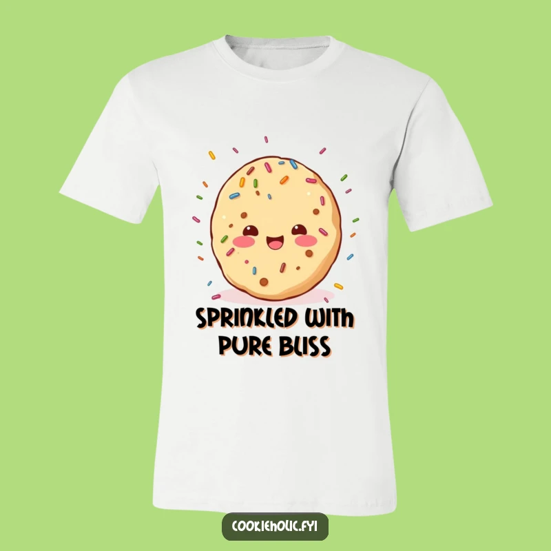 Funny Kawaii Cookie Sprinkle Joy T-Shirt: Cute Character Apparel, Great Funny Gift
