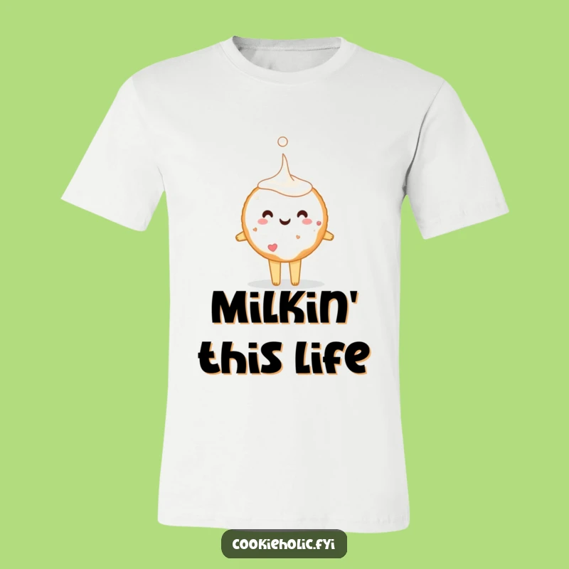 Funny Sugar Cookie Milk Mischief T-Shirt: A Hilarious Wearable Treat Gift