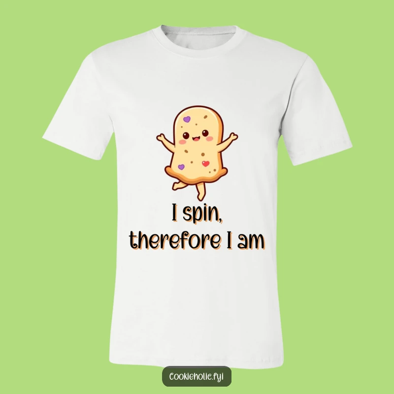 Funny Kawaii Cookie Twirl T-Shirt - Whimsical & Hilarious Wearable Art