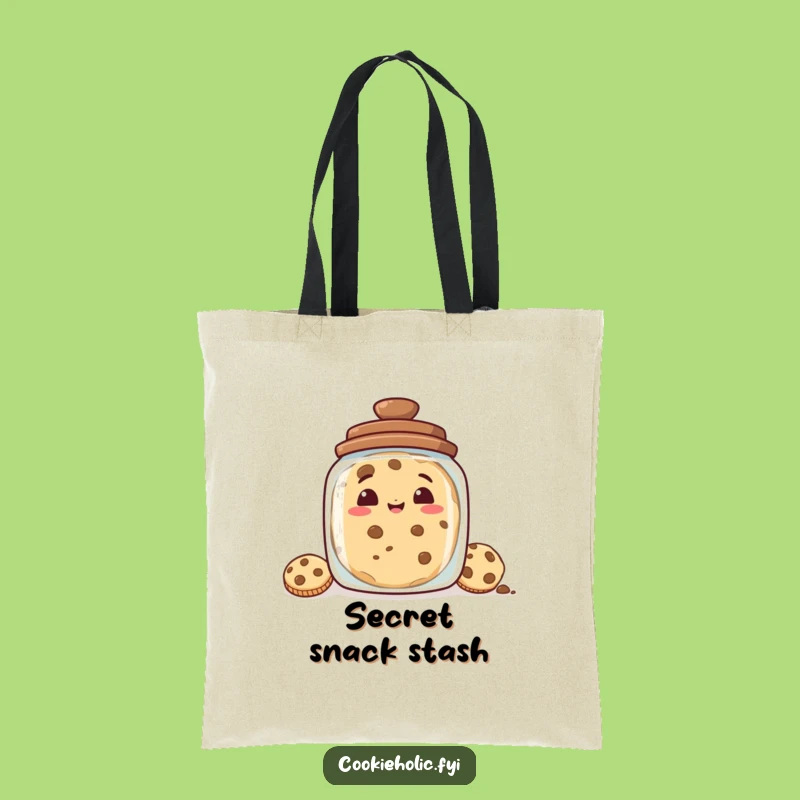 Funny Mischievous Cookie Tote Bag - Carry Your Laughs in Style
