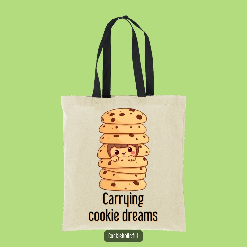 Funny Peek-a-Boo Cookie Tote Bag: Carry Your Secrets (and Snacks!)