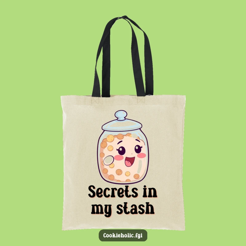 Funny Cookie Jar Treasure Tote Bag: Hilarious Carry-All for Sweet Secrets